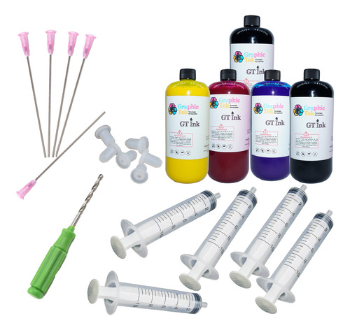 Kit Rellenar Cartucho Canon Pfi-030 Imageprograf Ta-20 Ta-30