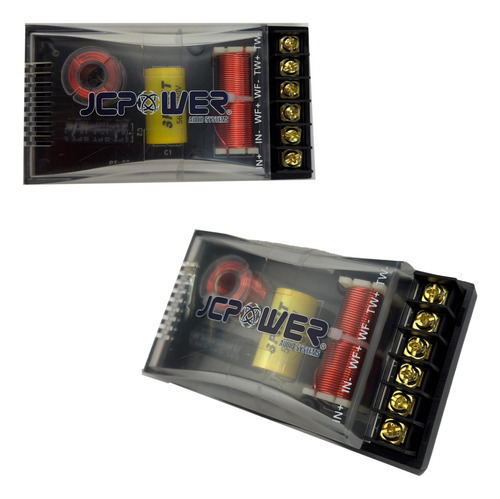 Set De Medios Jc Power Rs-65c 6.5 PuLG 400watts Max 50 watts rms