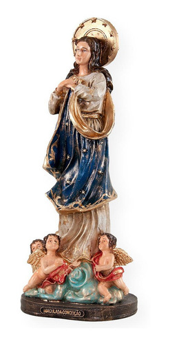 Imagem Material Resina: Nossa Senhora Da Conceição (a848) Cor Pintura Barroco