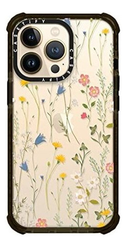 Funda Para iPhone 13 Pro Diseño Flores Con Tallo