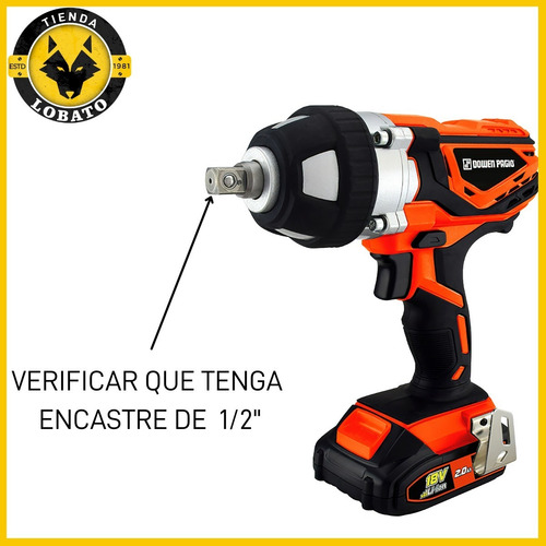 Imagen 7 de 10 de Juego De Tubos Para Llave Impacto Makita Dowen Einhell 10pzs