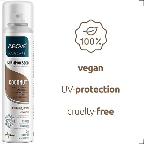 Above Shampoo Seco Coconut 150 Ml
