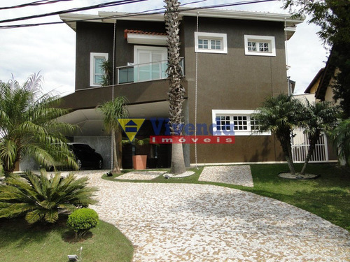 Imagem 1 de 15 de Casa De Alto Padrão Em Aldeia Da Serra - 4 Suítes - 500m2 - As10474