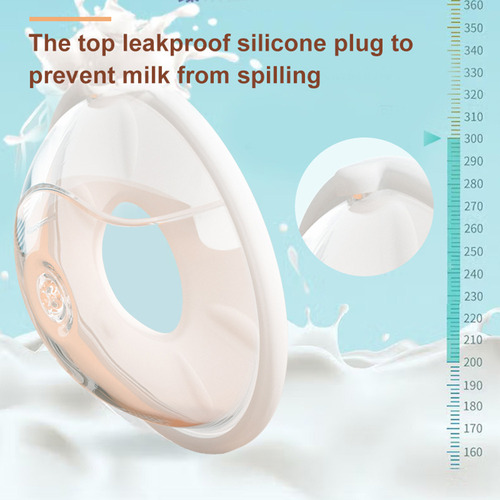Ahorrador De Leche Portátil: Colector De Leche Con Carcasa D
