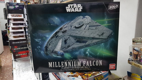 Imagen 4 de 4 de 1/144 Millennium Falcon Bandai Model Kit