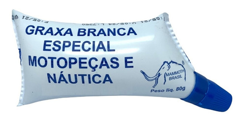 Graxa Branca Em Bisnaga 80g Uso Geral