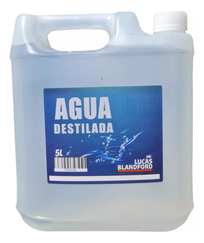 Agua Destilada Bidon 5 Litros