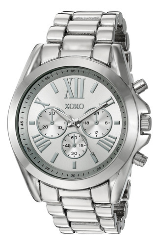 Xoxo Reloj Casual De Cuarzo Para Mujer, Acero Inoxidable Y A