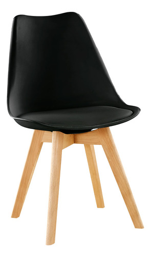 Silla Tulip Vonne Min012 Negra