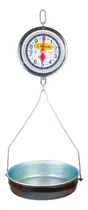 Comprar Báscula Mecánica Colgante Reloj De Charola Noval De Acero Color Plateado