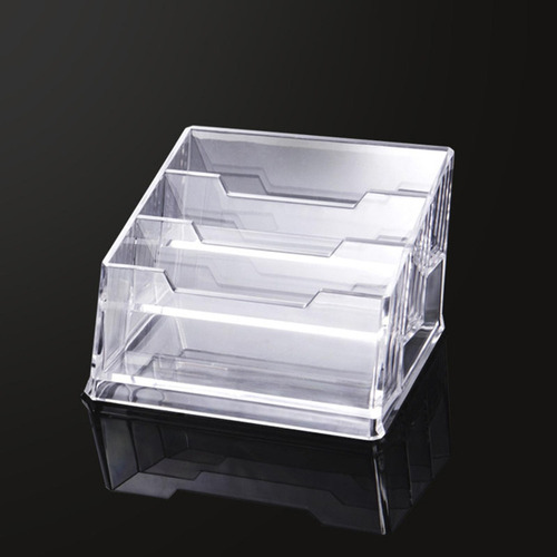 Nuevo Caixa Porta Cartão De Visita Transparente Para