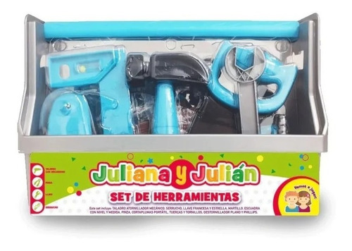 Set De Herramientas Infantil Juliana Y Julian En Micieloazul