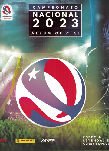 Imagen 1 de 1 de Álbum + 10 Sobres Campeonato Nacional Chile 2023