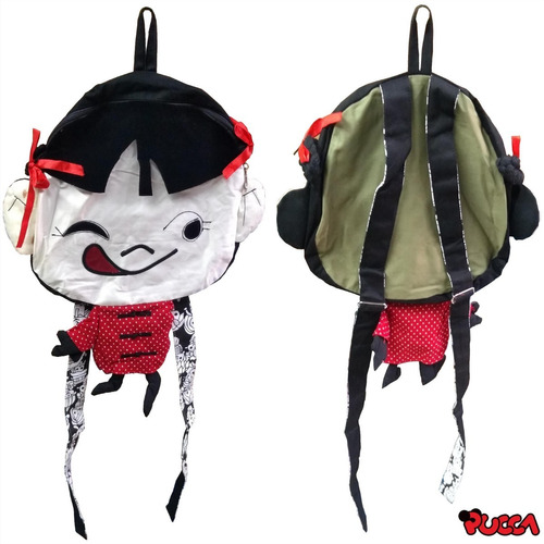 Mochila Bolso Morral Ajustable Para Niñas De Pucca