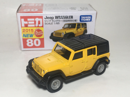 Tomica Jeep Wrangler Unlimited Jk #80 1:65 - Amarillo