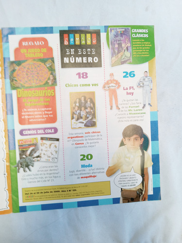 Revista Antigua * Genios * N° 126 Año 3 (Usado)