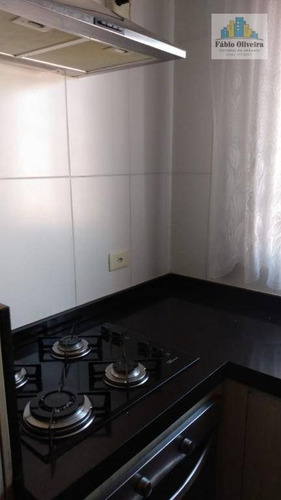 Cobertura Tipo Sem Condomínio Com Acesso Interno Com 2 Dormitórios À Venda, 63 M² Por R$ 450.000 - Vila Humaitá - Santo André/sp - Co0161