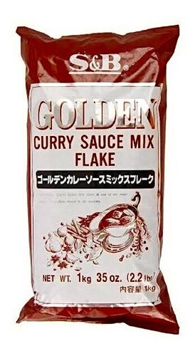 S&b Golden Curry Flocos 1 Kg