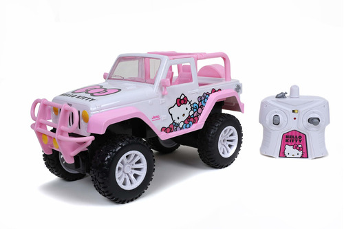 Carro A Control De Remoto Hello Kitty 1:16 Jeep Control  Crt