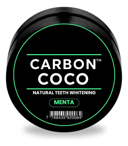 Carbon Coco Blanqueador Dental Menta
