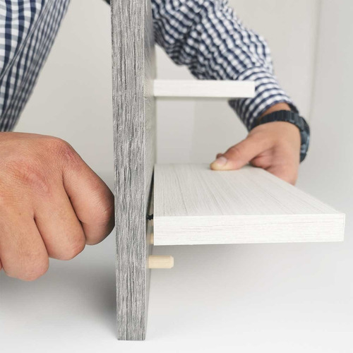 Perchero Organizador Porta Llaves De Pared Melamina Moderno