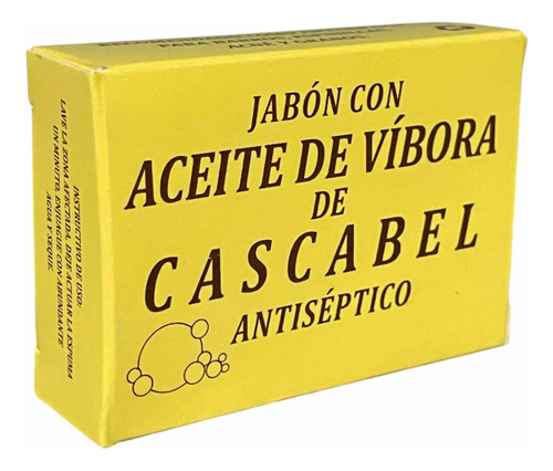 Jabón Artesanal Con Extracto De Víbora De Cascabel Natural