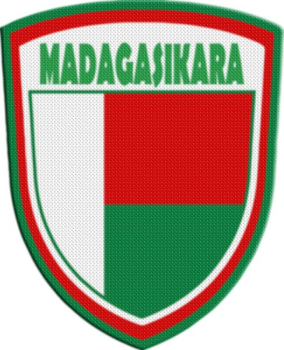 Parche Termoadhesivo Escudo Madagascar