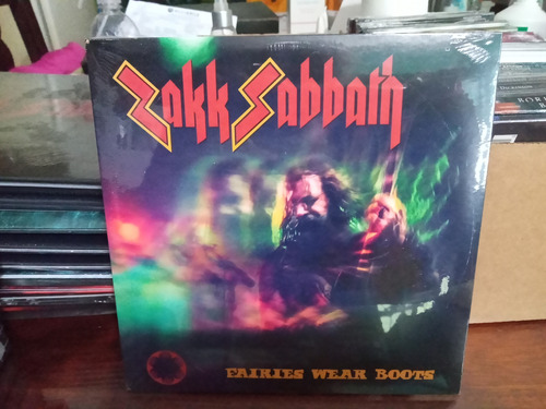 Zakk Sabbath - Fairies Wear Boots - Single 7'' Lp Importado