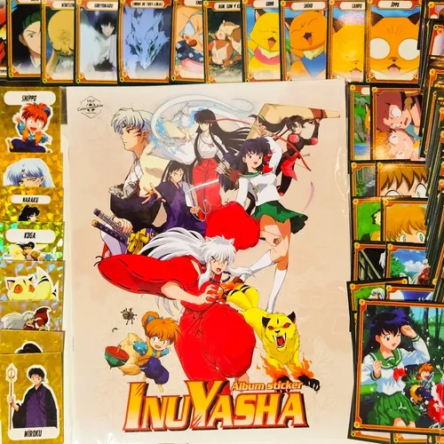 comprar Album Inuyasha + Set Completo Laminas A Pegar