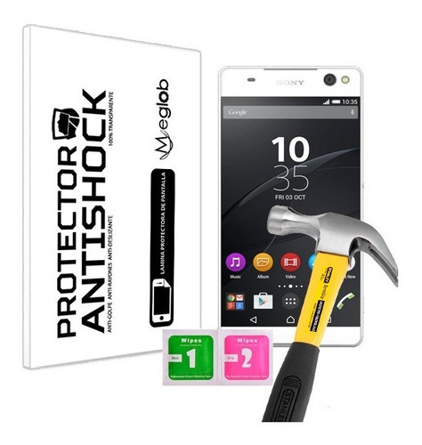 Protector De Pantalla Antishock Sony Xperia C5 Ultra