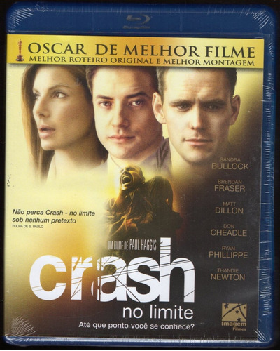Blu-ray Crash No Limite ( Sandra Bullock ) - Novo Lacrado