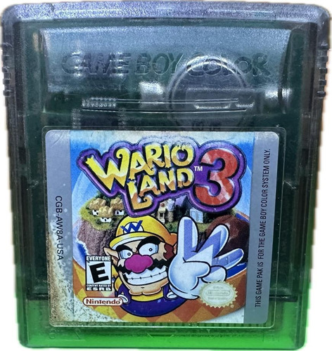 Wario Land Gameboy Color Original Garantizado *play Again* (Reacondicionado)