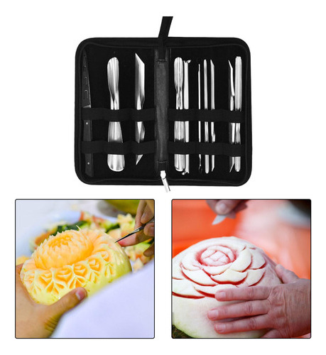 Juego De Herramientas De Tallado Culinario De 10 Piezas Para
