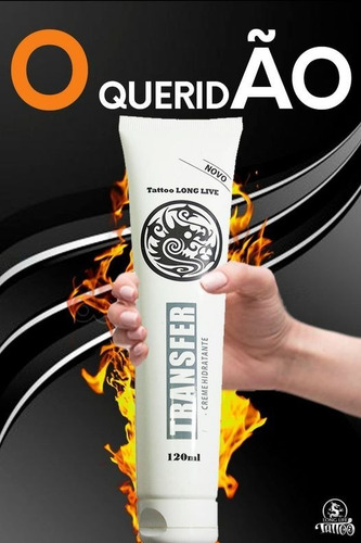Imagem 3 de 6 de Transfer Para Tatuagem 120 Ml - Tattoo Long Life