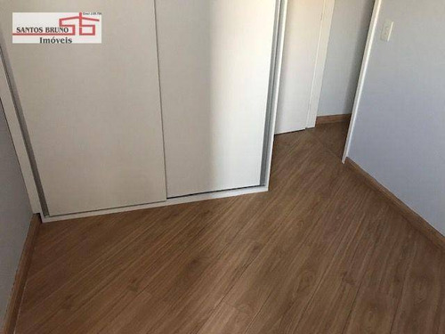 Imagem 5 de 30 de Lindíssimo Apto 64m², 2 Dorm, Ampla Sala Com Sacada, Coz, Banheiro E 1 Vaga À Venda R$ 408.000 - Pq São Domingos Sp - (11)97200-3334 Cláudio - Ap4141