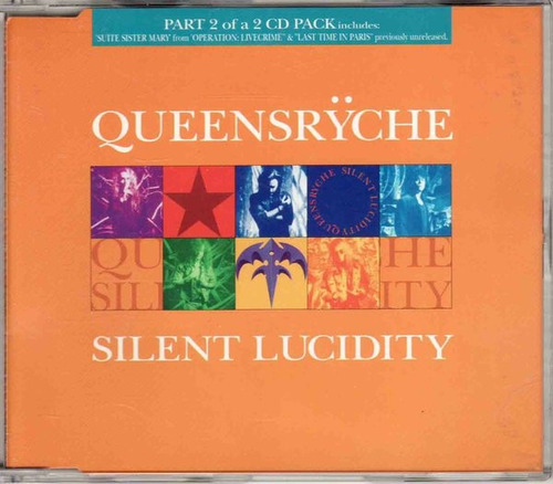 Queensrche  Silent Lucidity Cd Single Sellado 1992
