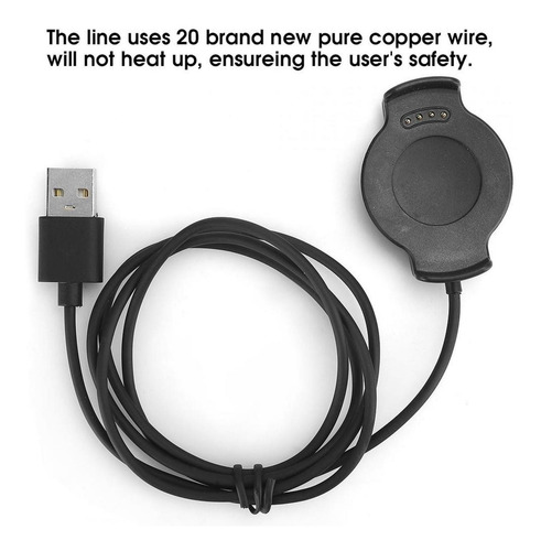 Reloj Smartwatch Portátil Cargador Base De Cable Base X2 Fas