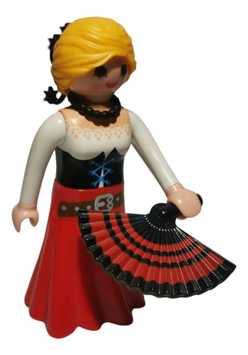 Playmobil Serie 9 Bailarina Española Castañuelas Sobre Nenas