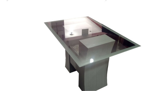 Mesa De Cristal Para Comedor 4 Personas. Mesa Moderna