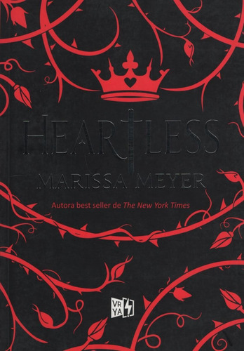 Heartless, De Marissa Meyer. Editorial Vrya, Tapa Blanda En
