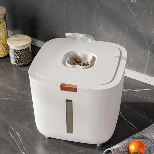 Cubo De Arroz Para Uso Doméstico, Sellado Y A Prueba De Inse