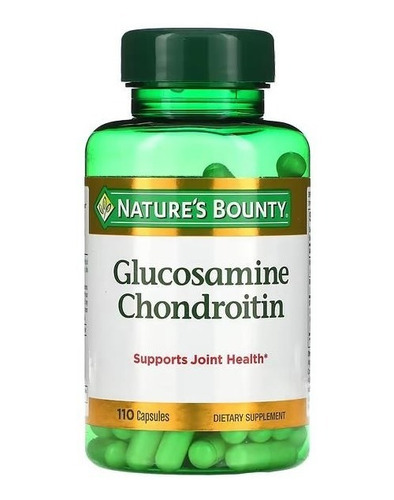Natures Bounty | Glucosamine Chondroitin I 110 Capsulas 