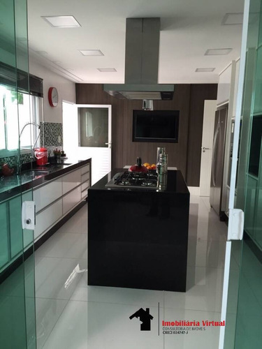 Imagem 2 de 8 de Casa Com 4 Suites - 734