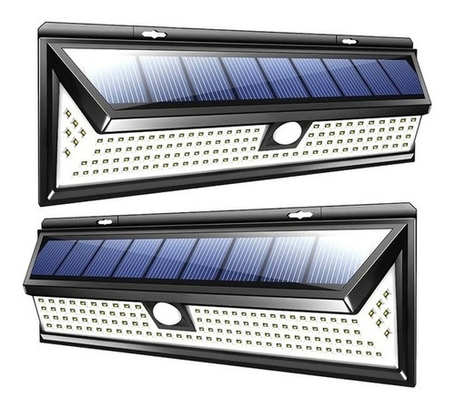 Foco Exterior Solar 118 Led Sensor Movimiento