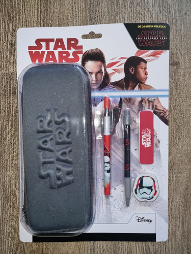 Set De Regalo Escolar Star Wars Incluye Estuche Y Más 