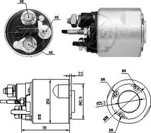 Solenoide Valeo Renault Clio Ii