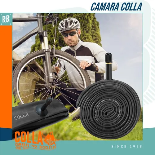 Camara Para Bicicleta Rod 20 Colla Nacional Pico Auto