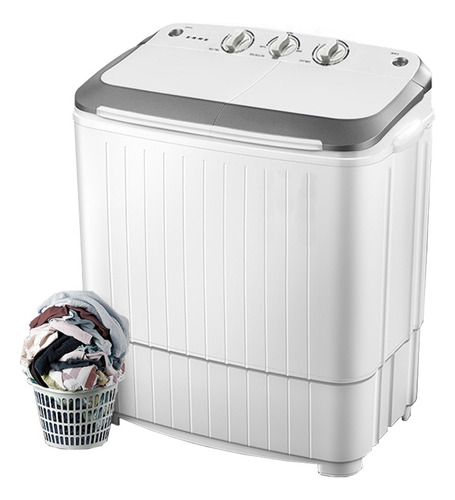 Lavadora semiautomática TaiWall L190 blanca 9kg 110 V - 127 V