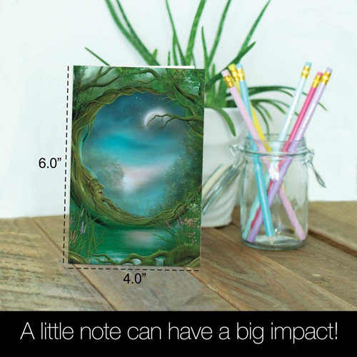 Tree-free Greetings Eco Notes 12 Count Notecard Set Con Sobr