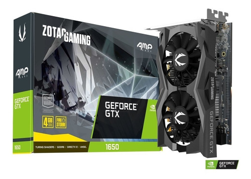 Tarjeta De Video Zotac Gaming Geforce Gtx 1650 4gb Amp Core
